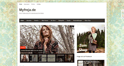 Desktop Screenshot of freja-mode.com